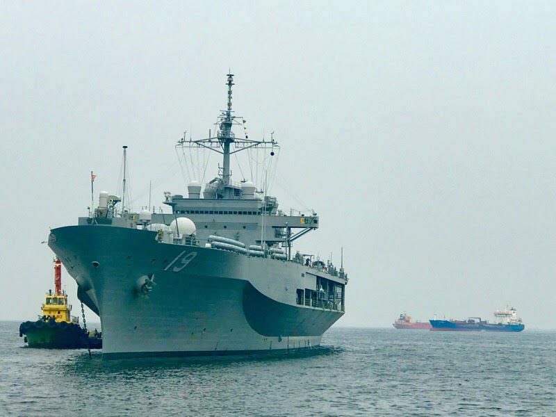 WATCH: USS Blue Ridge visits the Philippines