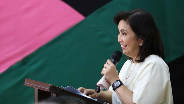Face-off with Sara Duterte in 2022? Robredo ‘still busy’ being VP