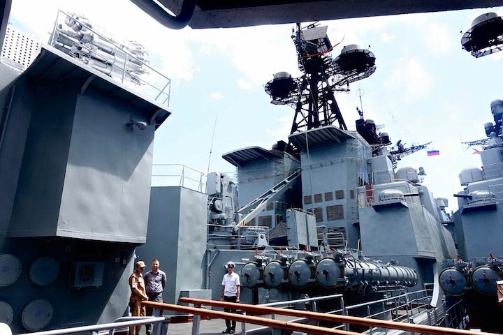 IN PHOTOS: Russian warships open doors to Filipinos on Day of Valor
