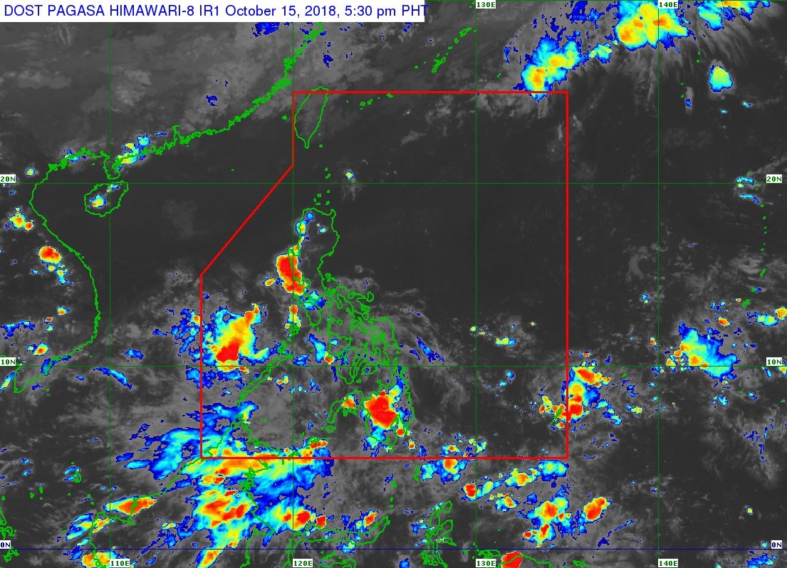 ITCZ to trigger rain in parts of PH on October 16