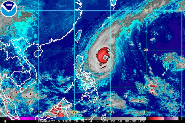 Typhoon Rosita may make landfall in Isabela-Aurora