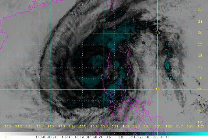 Typhoon Rosita exits land, off to West PH Sea