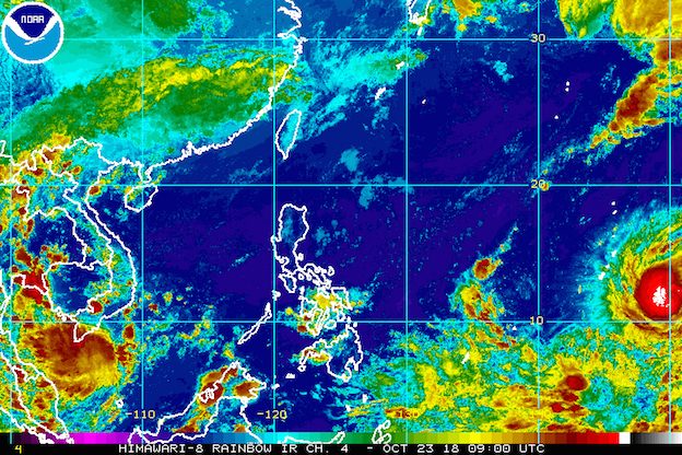 Typhoon might enter PAR on October 27 or 28