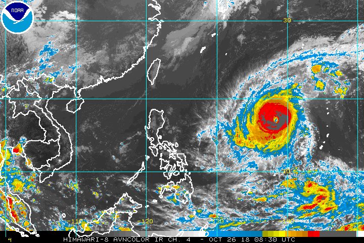 Typhoon Yutu set to enter PAR on October 27