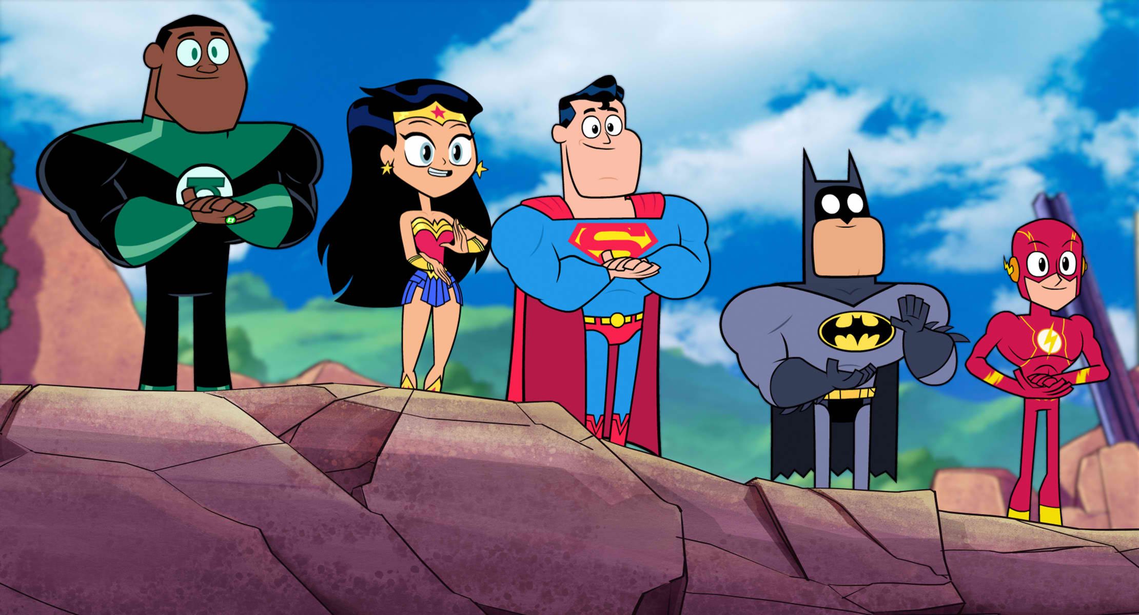 SPECIAL APPEARANCE. The members of the Justice League make a special appearance in the movie.  