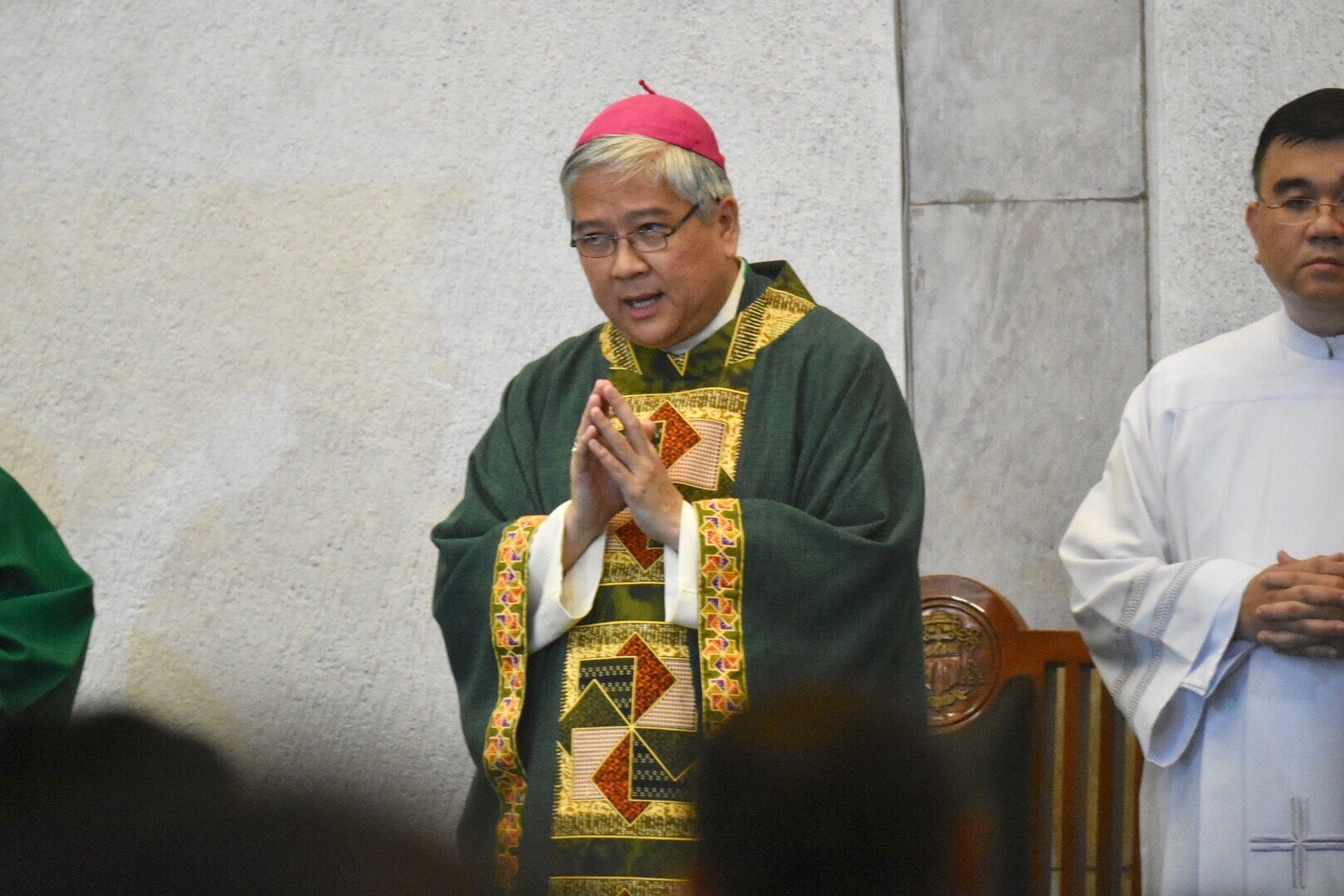 Villegas hits priests, cops, politicians in EDSA Mass