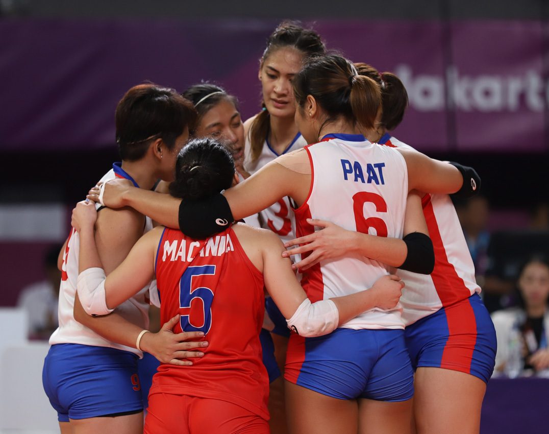 SACRIFICE. Jaja Santiago foregoes the opportunity to play for the Philippines in the 2019 Southeast Asian Games. Photo from Asian Games PH media pool
 
