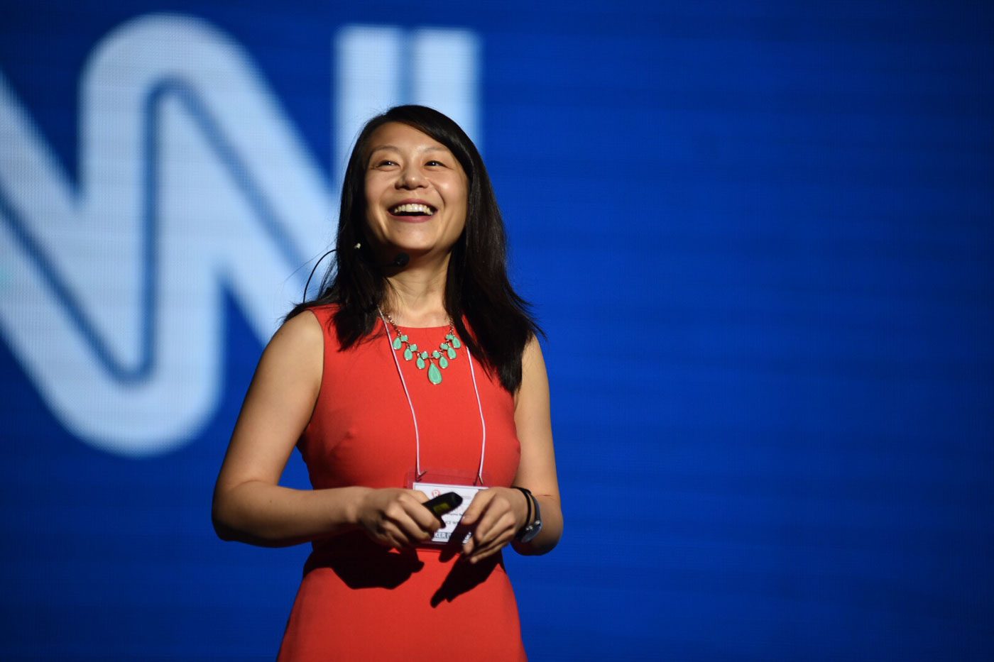 BE ACCESSIBLE AND RELEVANT. Facebook's Alice Wei. Photo by Martin San Diego/Rappler 