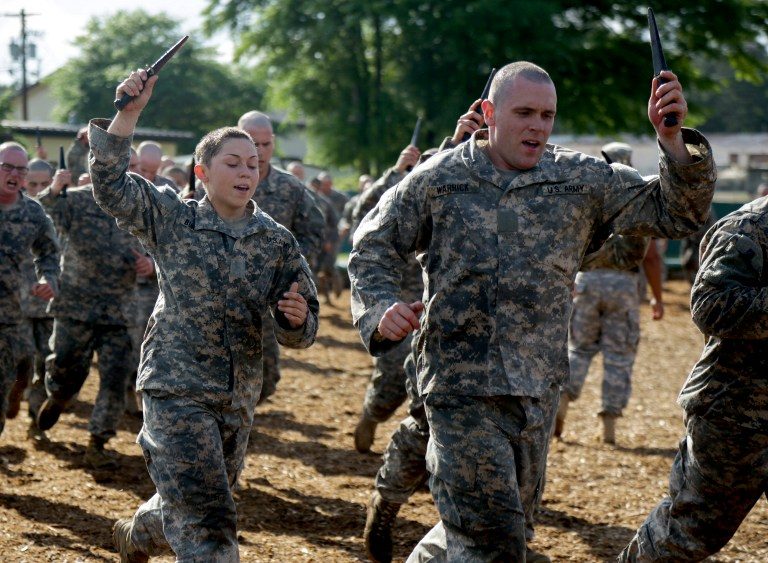 Female combat roles in focus as first women become US Rangers