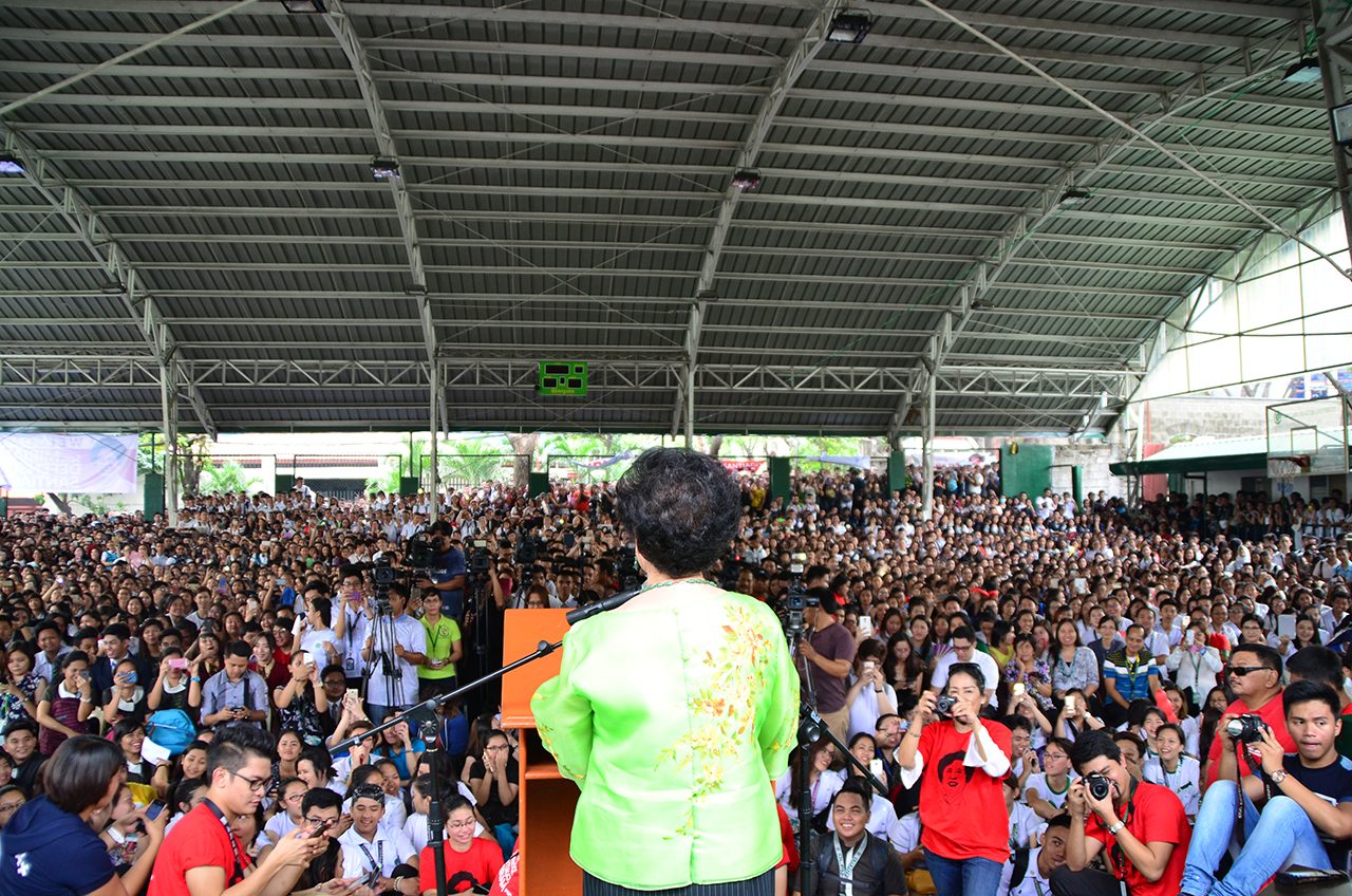 Miriam Santiago’s supporters: Poll rating is not everything