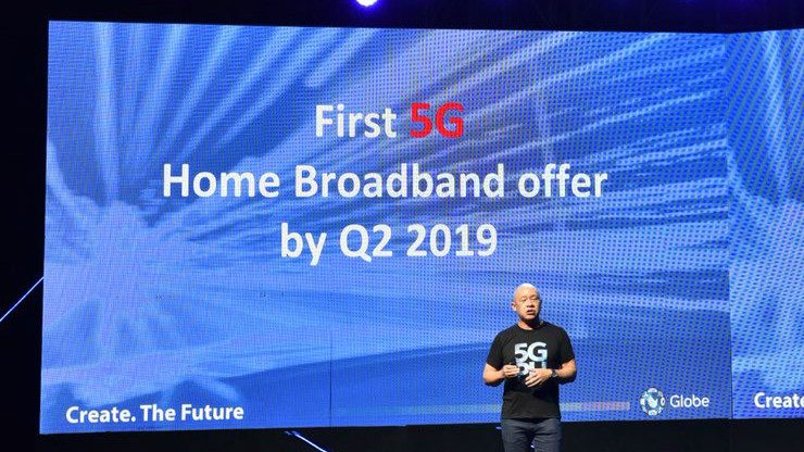 Globe’s first 5G-enabled services available by Q2 2019