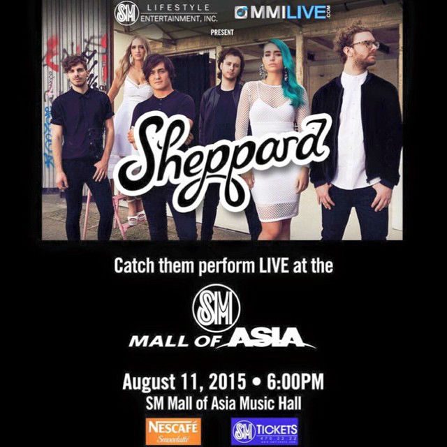 Sheppard to perform in free Manila concert