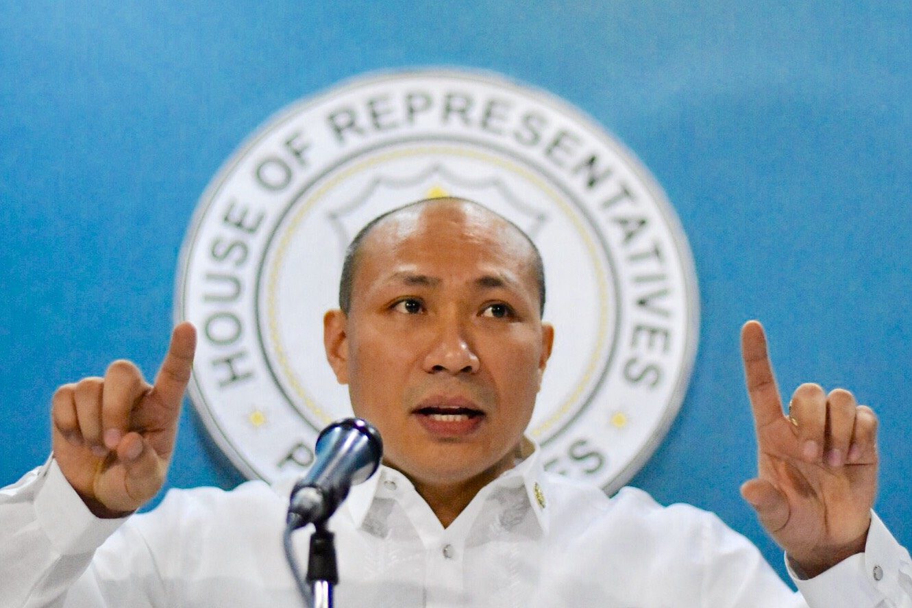REJECTED. Magdalo Representative Gary Alejano holds a press conference after the House justice committee rejected his impeachment complaint against President Rodrigo Duterte on May 15, 2017. Photo by LeAnne Jazul/Rappler  