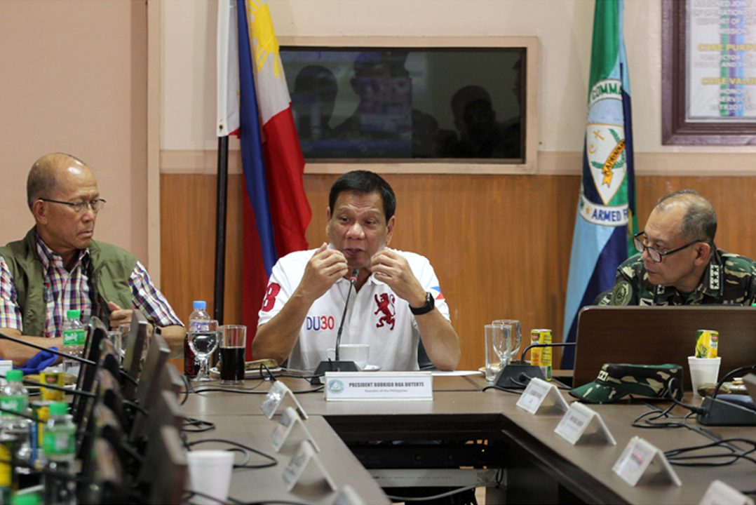 Duterte ‘berusaha lebih keras untuk perdamaian’ – Dureza