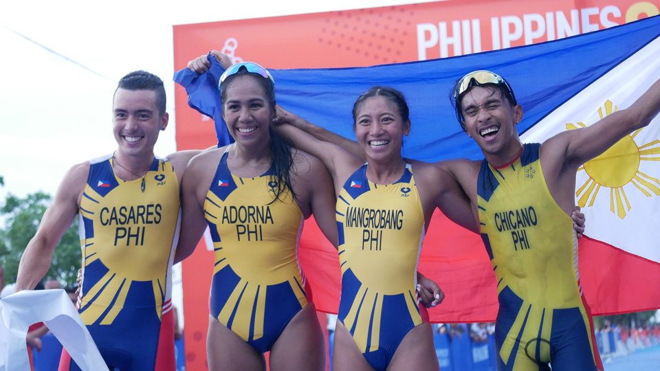 PH triathlon races to another SEA Games gold
