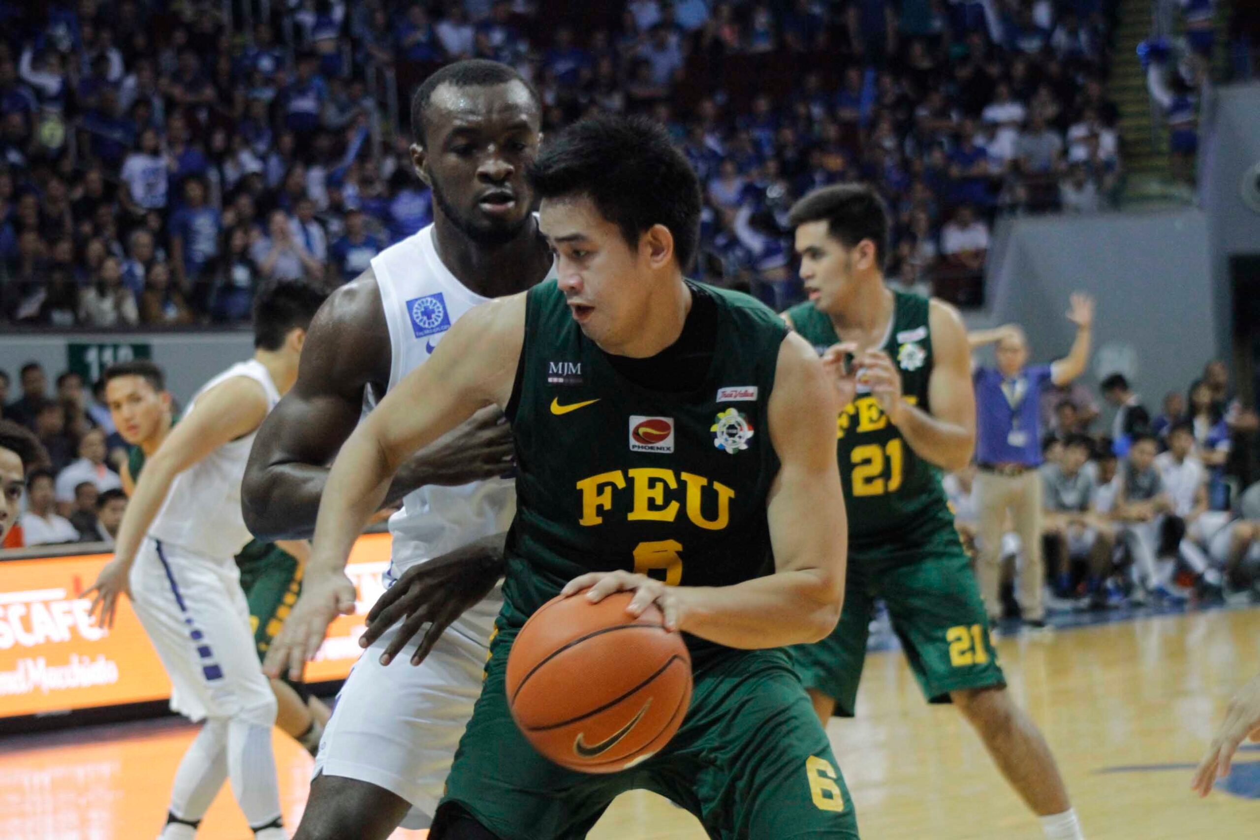 Racela, Arong, Jose not ready to leave FEU just yet