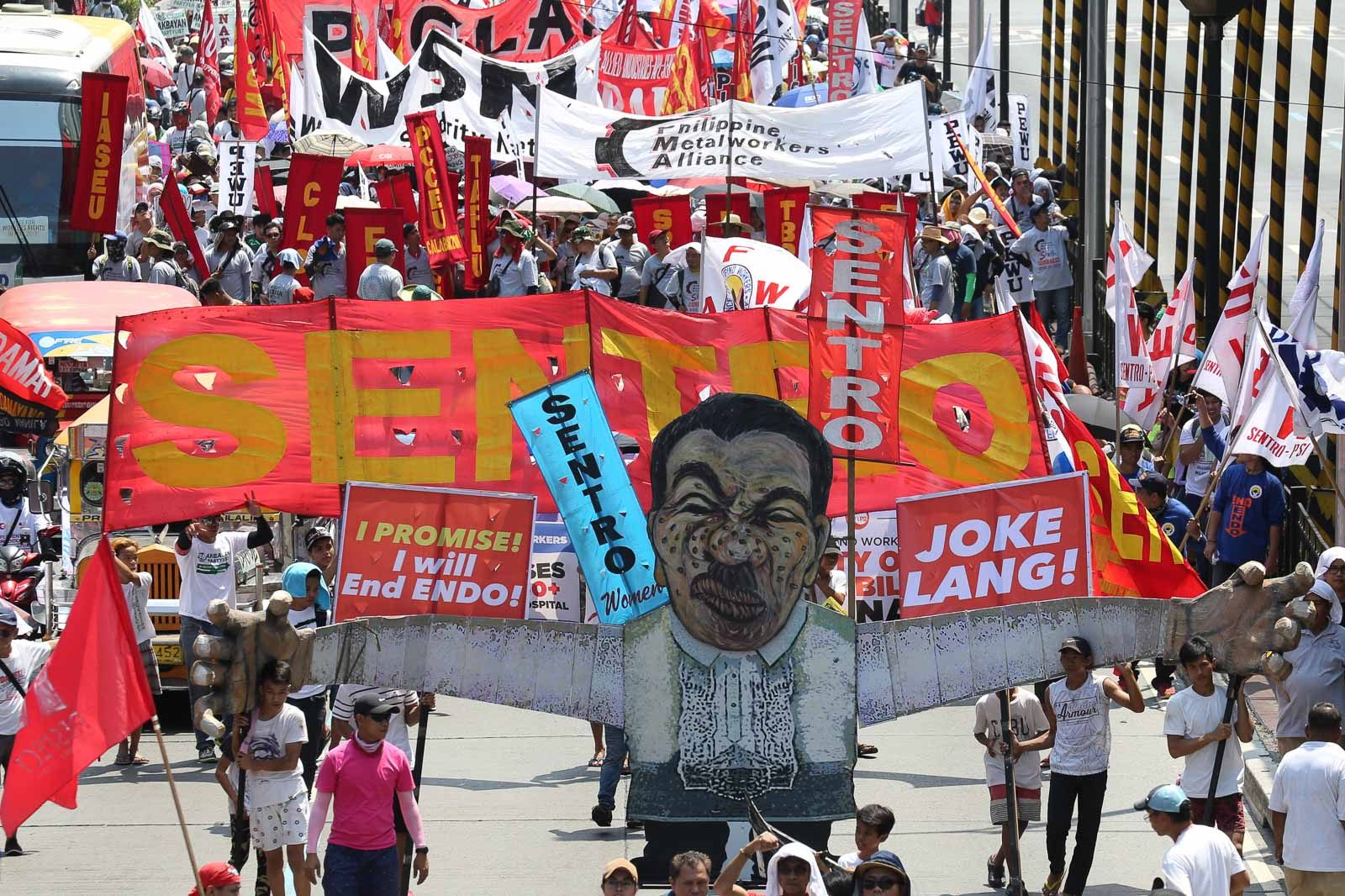 Fearing veto, labor groups urge Duterte to sign anti-endo bill