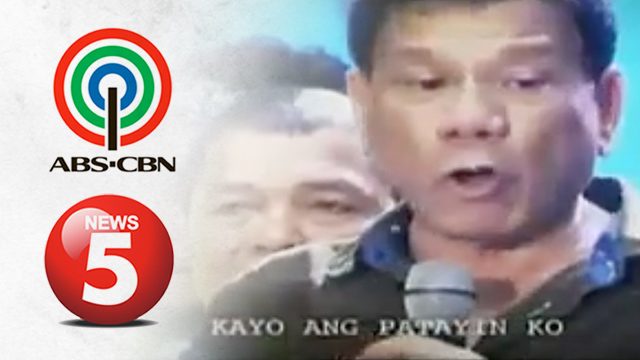 ABS-CBN: Anti-Duterte ad complies with election laws