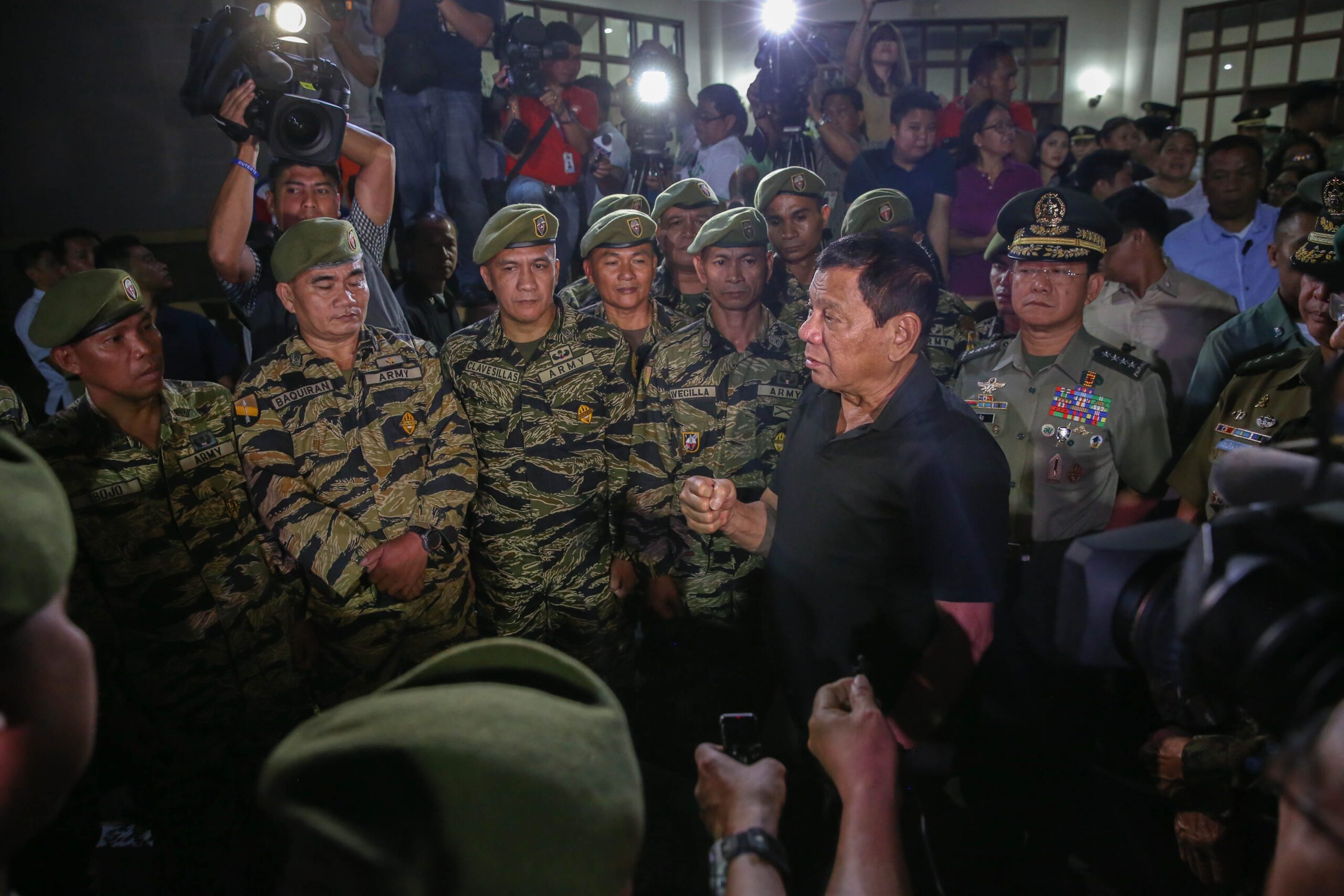 Duterte dares AFP: You want another president? Fine