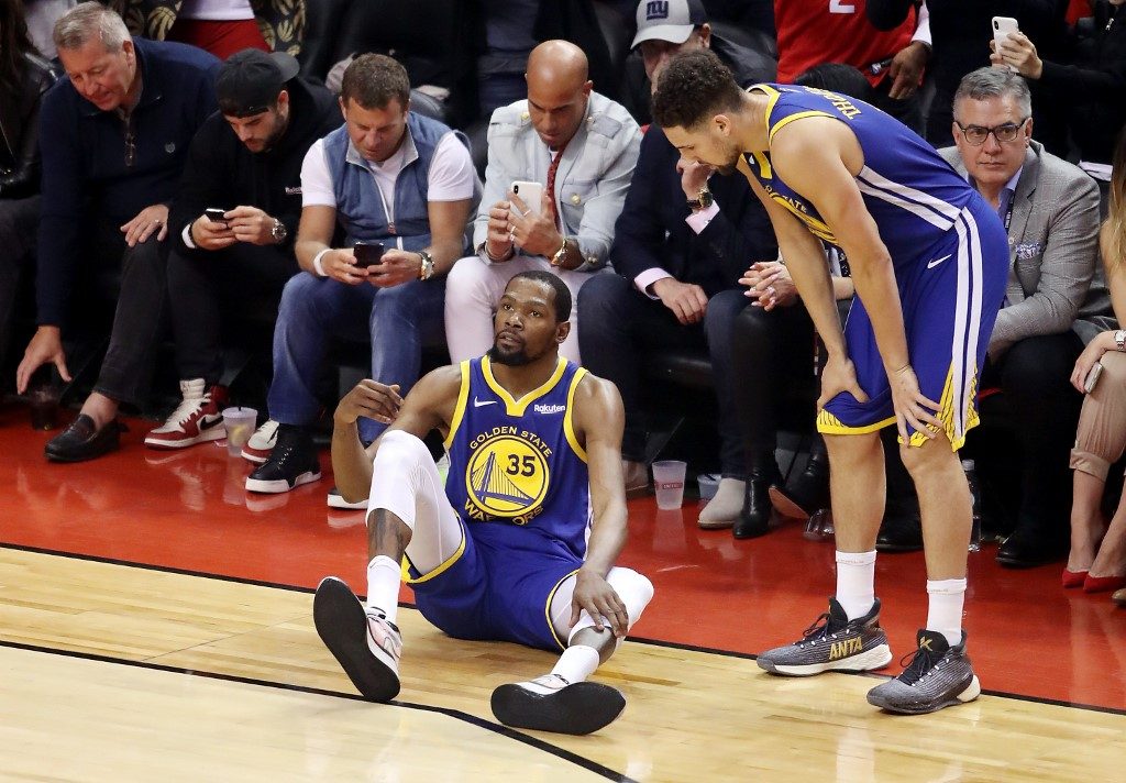 Warriors confirm Durant Achilles injury after Game 5 win