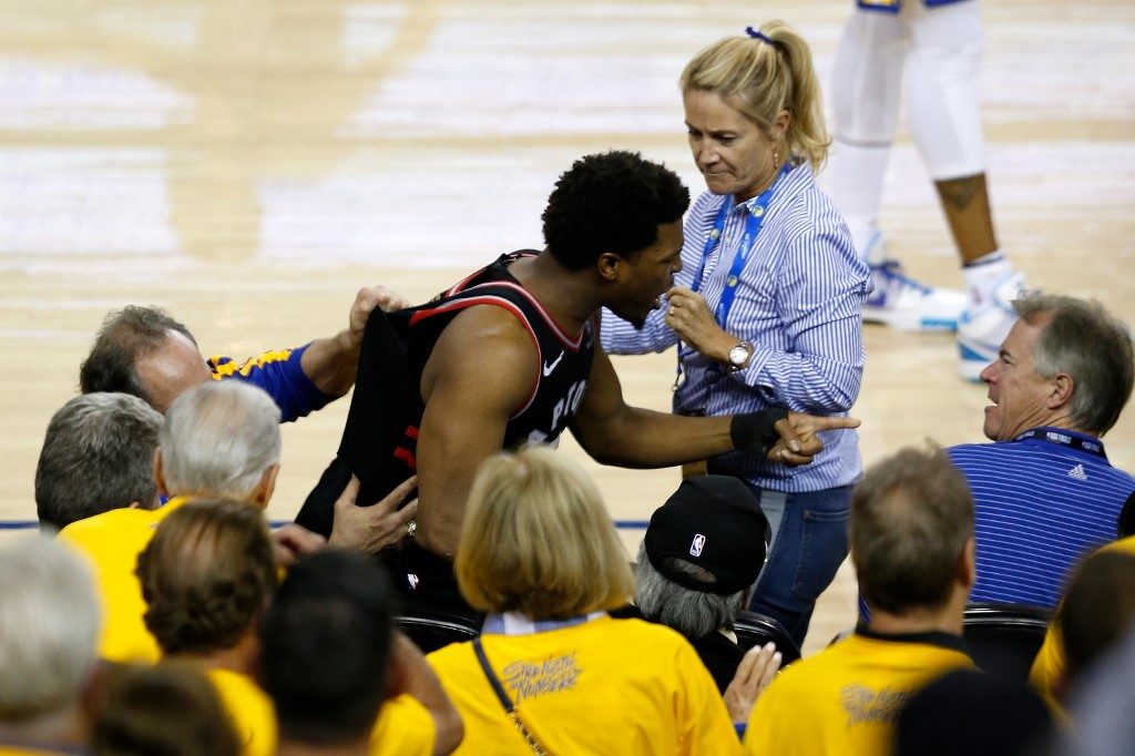 Warriors part-owner banned a year, fined $500,000 for shove