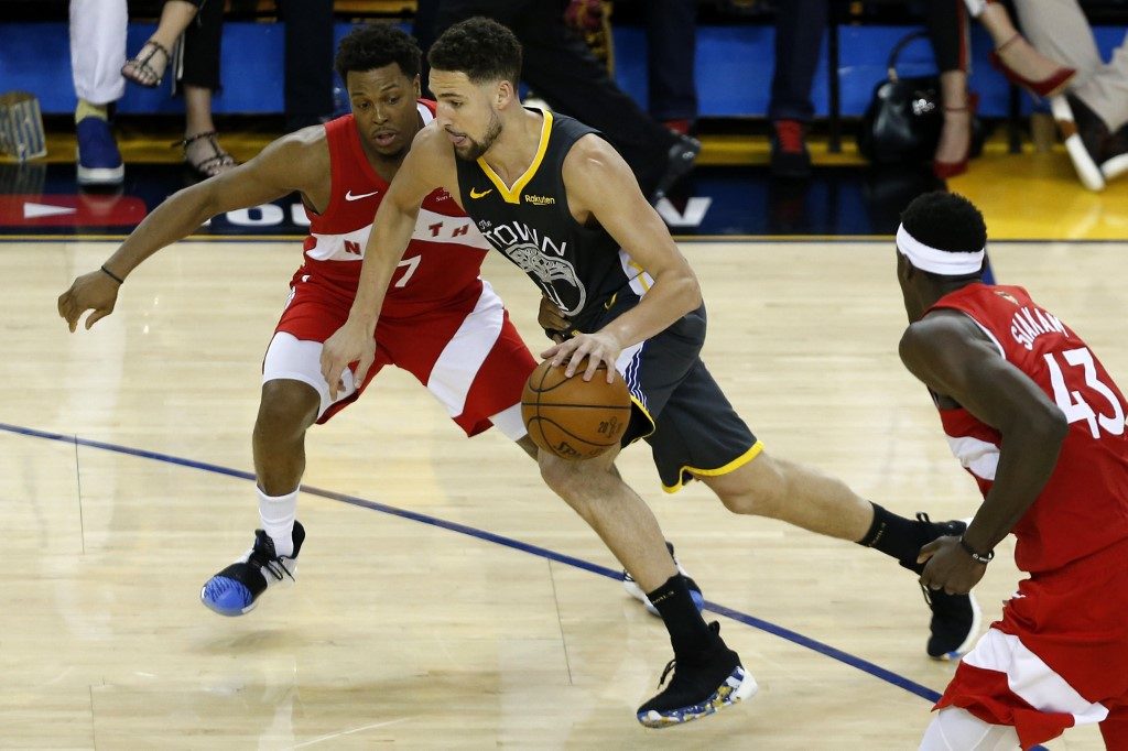 Klay Thompson falls as Golden State crumbles in Game 6 loss