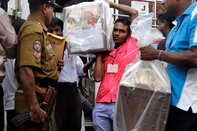 Ex-Sri Lanka leader Rajapakse concedes election defeat