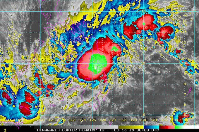 Tropical Storm Basyang makes landfall in Surigao del Sur