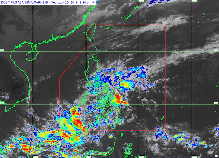 Low pressure area to affect Palawan, Zamboanga Peninsula
