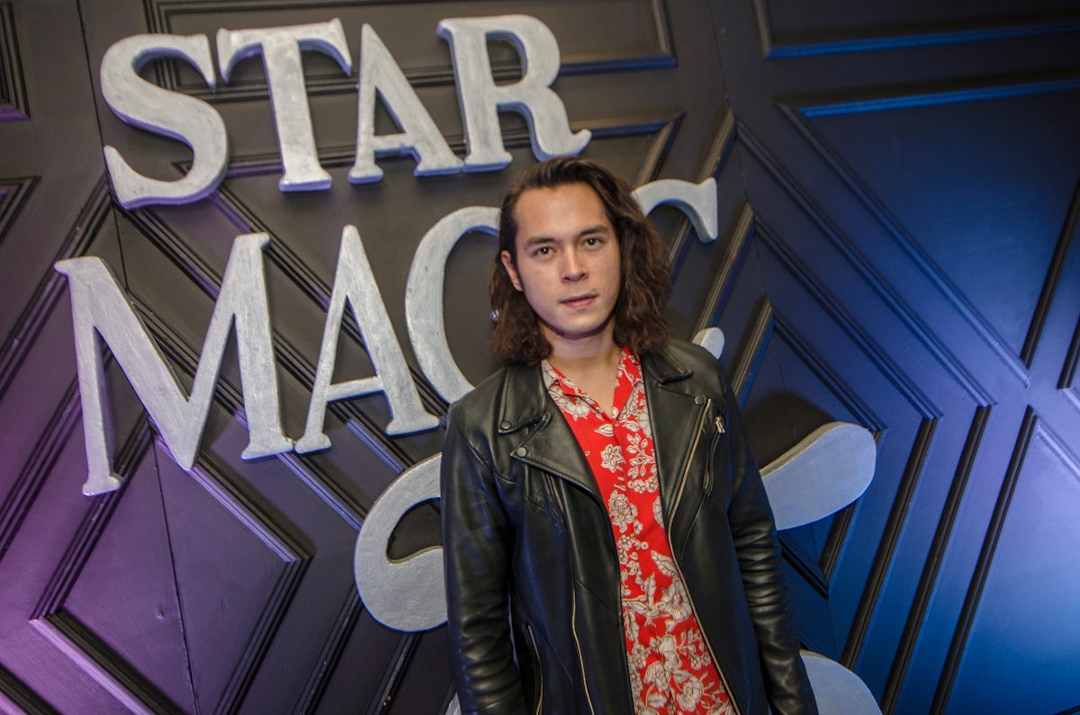 CUENCA IN THE HOUSE. Jake Cuenca attends the book launch. 