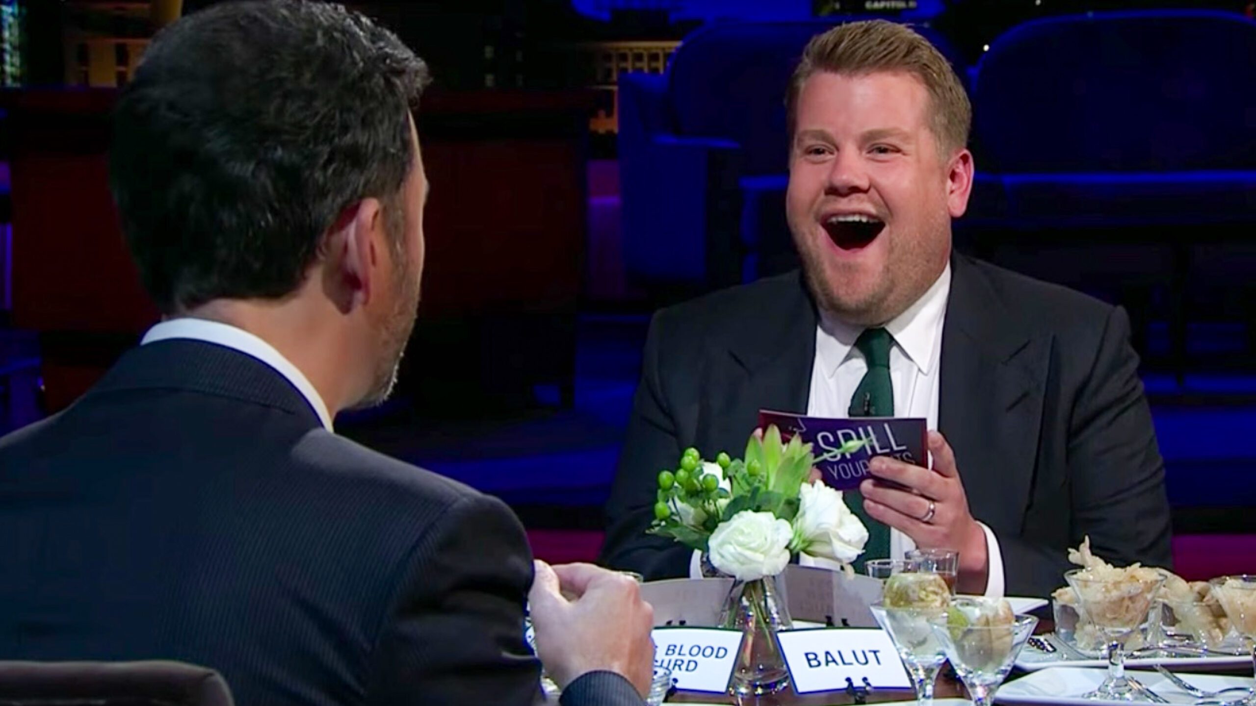 WATCH: James Corden chooses between answering awkward question or eating balut
