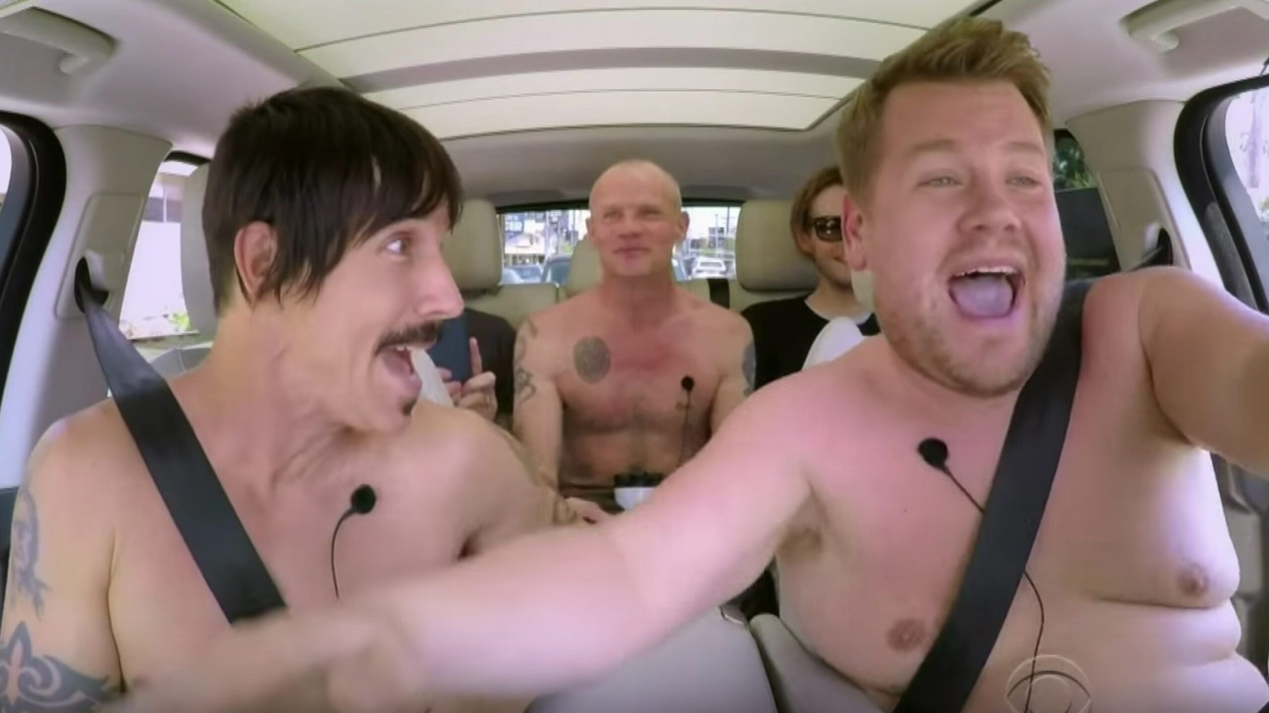 WATCH: Red Hot Chili Peppers rock out in ‘Carpool Karaoke’
