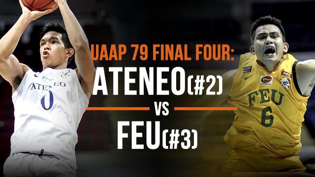 UAAP 79 Final Four preview: Ateneo vs FEU
