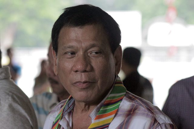 Let Comelec decide on my candidacy, Duterte says