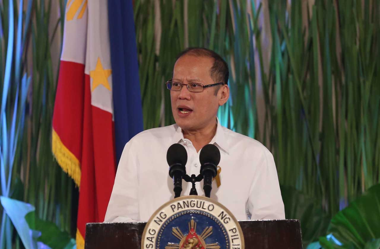 PRESIDENT AQUINO. President Benigno S. Aquino III delivers his speech during the National Artist Award Conferment Ceremonies at the Malacañang Palace on Thursday, April 14. Photo by Lauro Montellano, Jr/ Malacañang Photo Bureau  