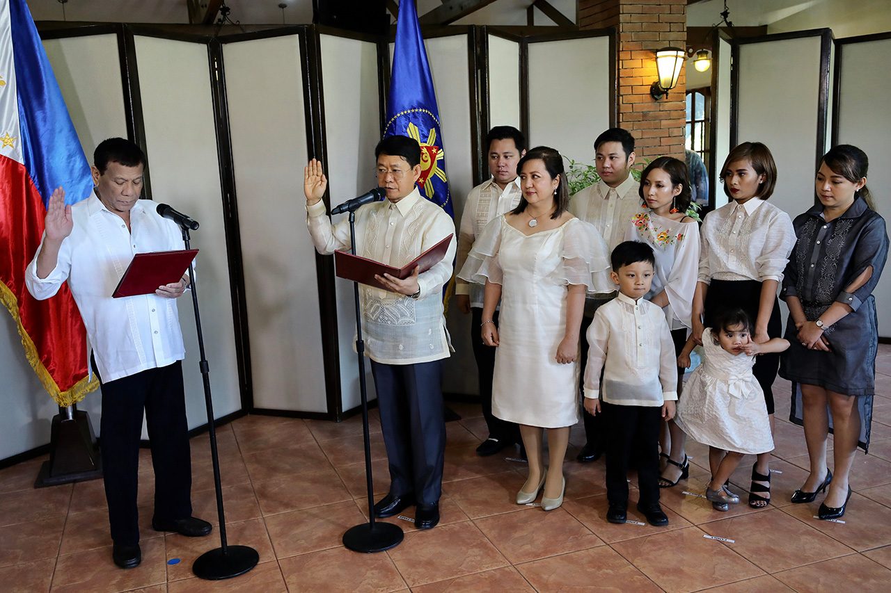 Año takes oath as DILG secretary