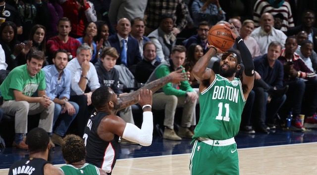 Irving shines as Celtics trip Wizards to win 7th straight