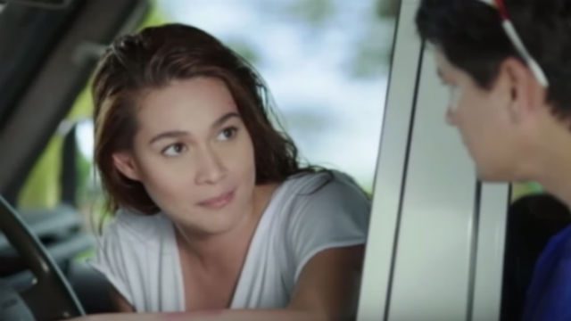 FINDING LOVE. Adie falls in love with Vince, who is seeking an annulment from his cheating wife. Screengrab from YouTube/ABS-CBN Star Cinema   