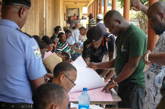 Nigeria in tense vote count after second day of polling