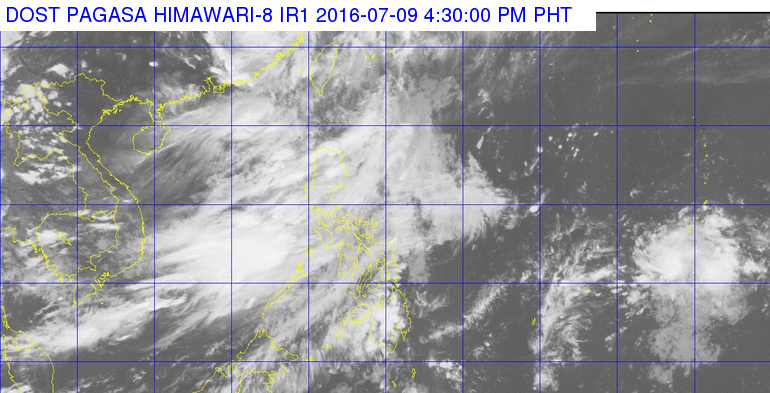 Rainy weekend in parts of Luzon due to southwest monsoon