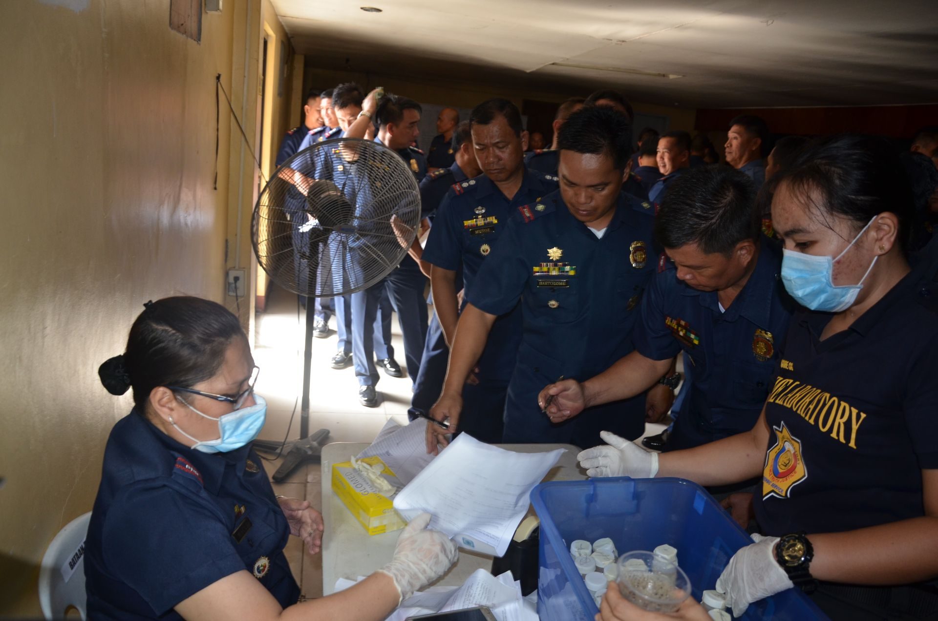 Surprise drug test on Central Luzon cops; 1 officer positive