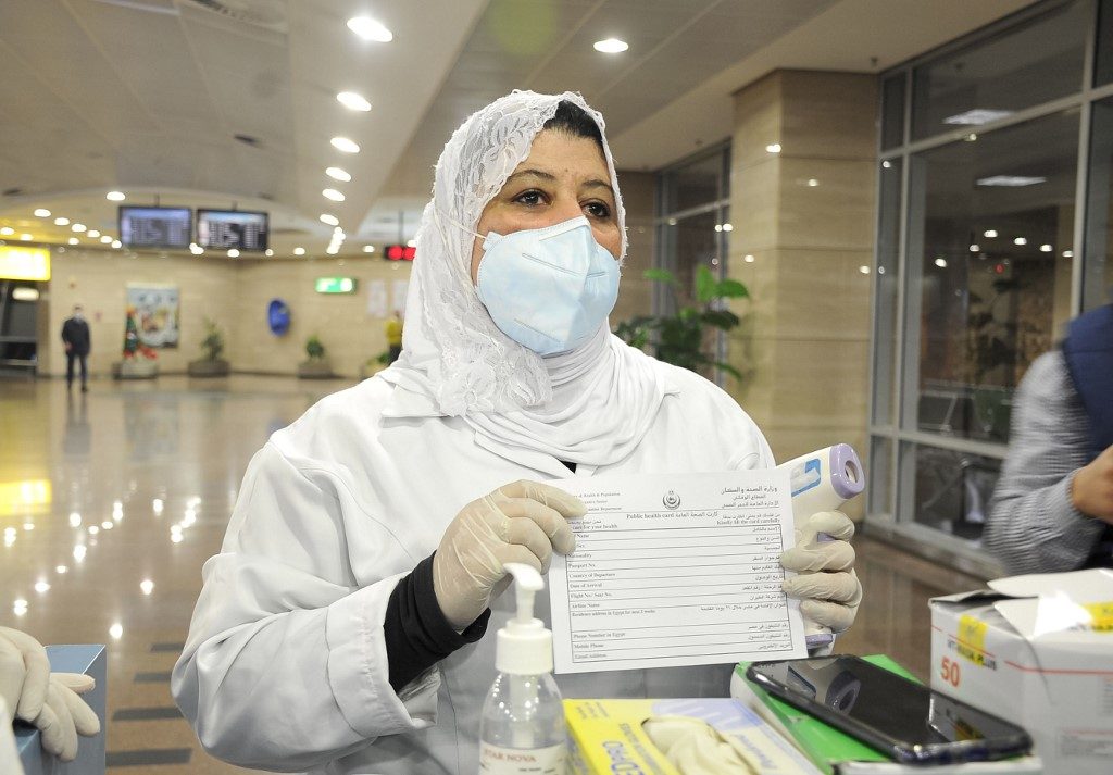 Egypt confirms 1st coronavirus case