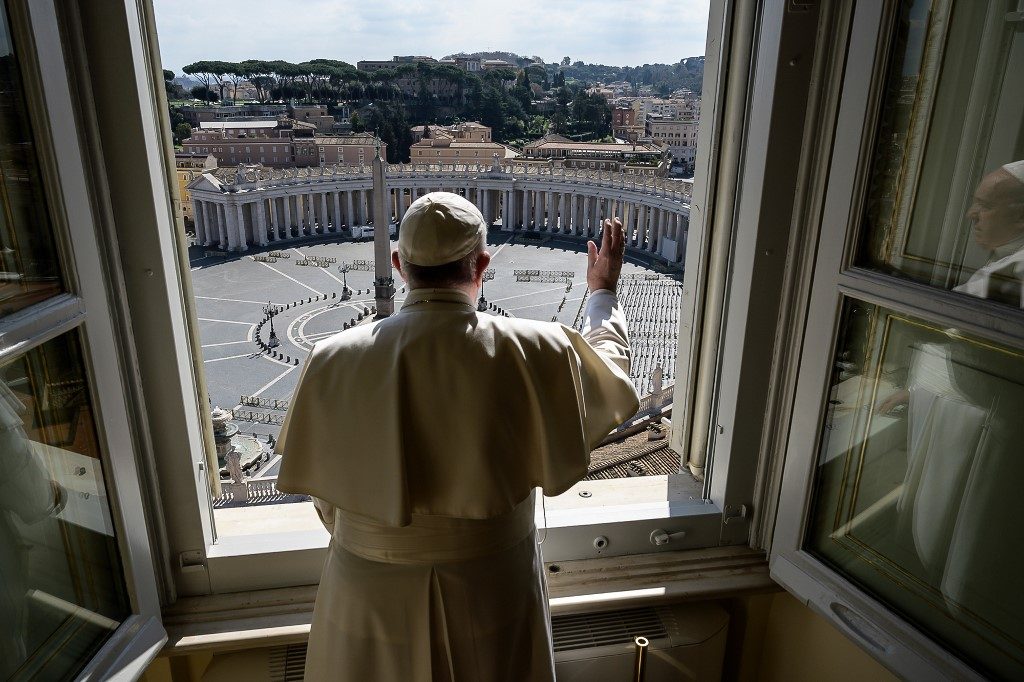 Pope urges ‘small gestures’ such as phone calls to fight off isolation