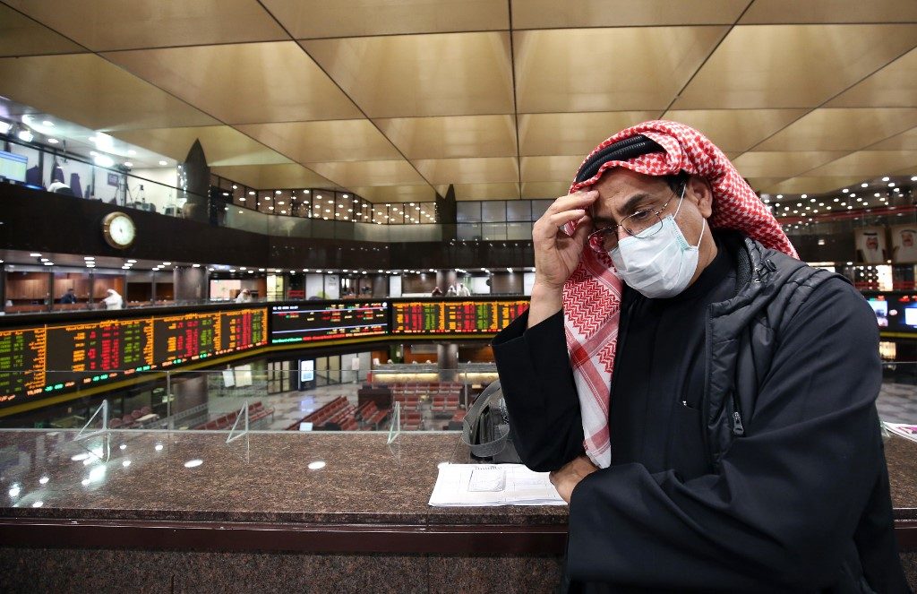 Gulf stocks battered by coronavirus, oil price war in Q1 2020