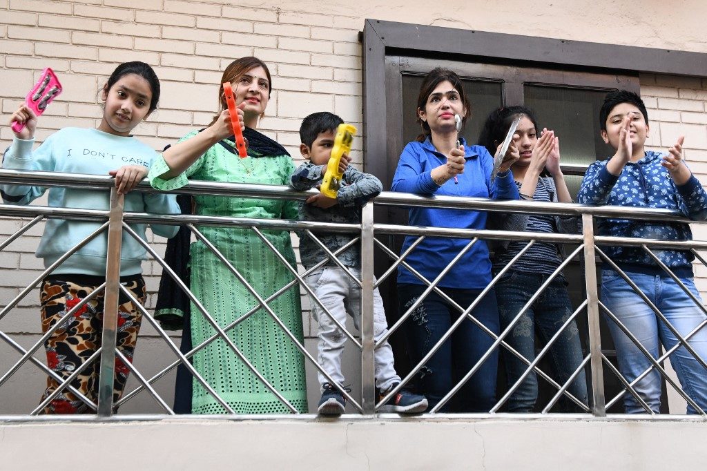 Millions ordered into lockdown in India over virus fears