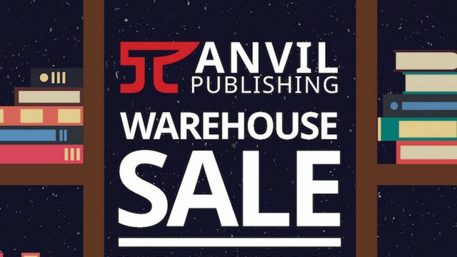 Hoarding time: Books for P5 at Anvil Publishing warehouse sale