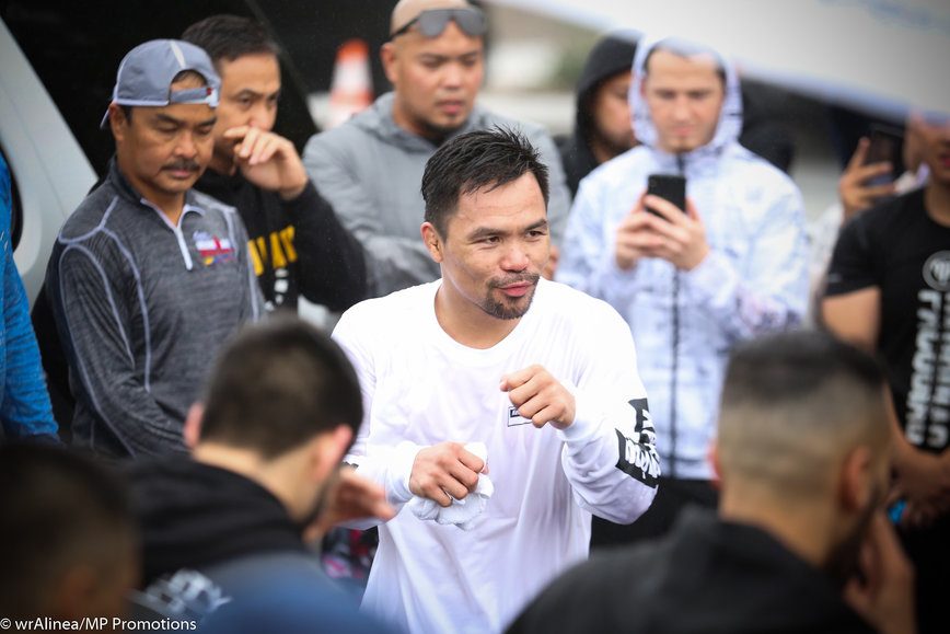 People power fuels Pacquiao for Thurman battle