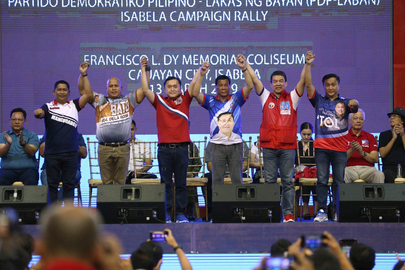 At Isabela rally, Bong Go introduces Duterte as ‘one of my campaign managers’