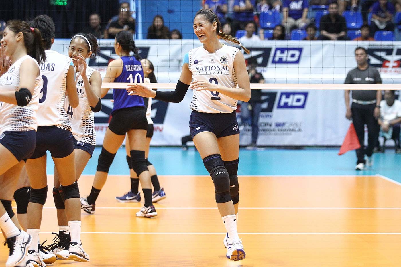 NU Lady Bulldogs start second round with sweep of Adamson Lady Falcons