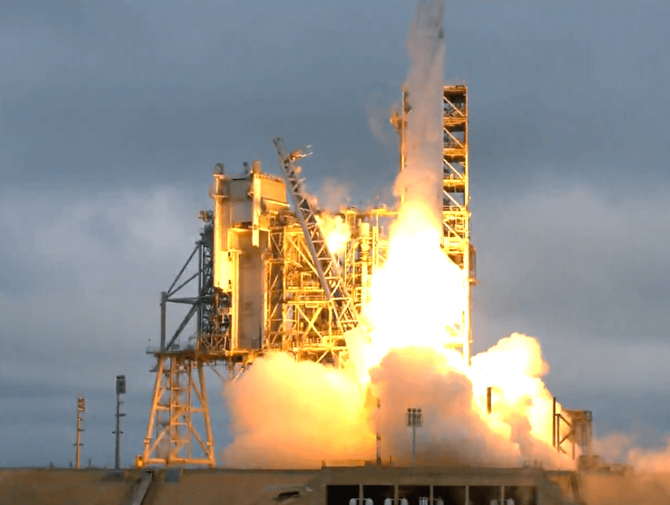 SpaceX blasts off cargo from historic NASA launchpad